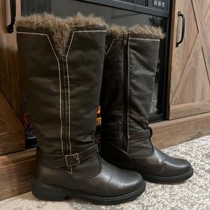 Waterproof Fur Boots Size 7